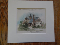 Stable, W L Butler, Brooklyn, Long Island, NY, 1884, Rossiter & Wright, Original