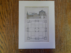 National Museum, Washington DC, 1880, Cluss & Schulze, Original Plan