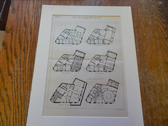 Exchange Club, Boston, MA, Ball & Dabney, 1892, Original Plan