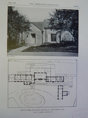 House of Mrs. Newton R. Wilson, St. Louis County, MO, 1928, Lithograph