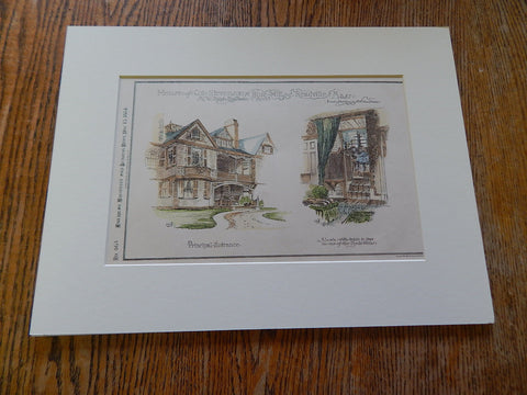 Col. Stevenson House, Readville, MA, W.R. Emerson, Architect. 1884. Original