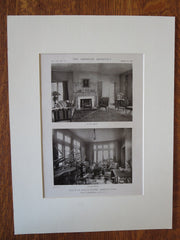 John R. Flippin House, Memphis, TN, Jones & Furbringer, 1919, Lithograph
