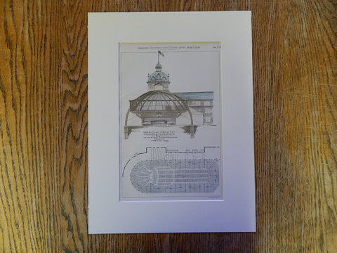 Grand Amphitheatre Exposition, National Republican Convent., 1880, Original Plan
