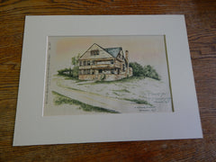 P.S. Kinsey House, Newark, NJ, C. Edwards, Architect, 1886, Original Plan