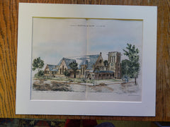 Christ's Church, Orange, NJ, 1890, Robertson & Manning, Architects, Original