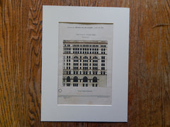 Erie County Savings Bank, Buffalo, NY, 1890, Marling & Burdett, Original Plan