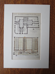 NY Life Insurance, Kansas City, MO, 1887, Original Plan. Babb, Cook & Willard