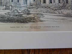 Heath Convalescent Home, Llanfairfechan, North Wales, 1890, Original Plan.