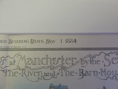 Manchester by the Sea, MA, 1884, Arthur Little, Architect, Original Plan