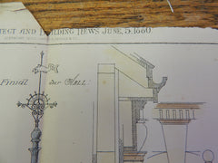 Pierre Lorillard Estate, Newport, RI, 1880, Peabody & Stearns, Original Plan
