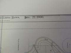 Gate, Clark Estate, Riverside Dr, New York, NY, 1900, E Flagg, Original Plan
