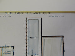 YMCA Building, Santa Barbara, CA, 1918, Ray & Soule, Architects, Original