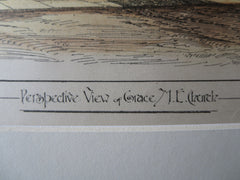 Grace M.E. Church, 1890, Original Plan, J. C. Cady & Co, Architects