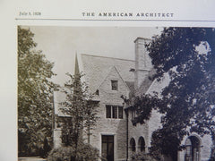 House of R. H. Lewis, Alton, IL, 1928, Lithograph, Study & Farrar