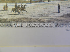The Portland, Washington DC, 1884, Cluss & Schulze, Original Plan