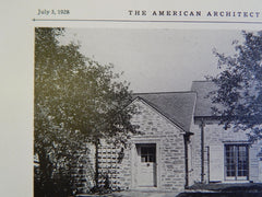 House of Mrs. Newton R. Wilson, St. Louis County, MO, 1928, Lithograph