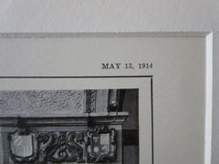 Garden Pier, Details, Atlantic City, NJ, Simon & Bassett, 1914, Lithograph