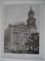 El Carmen, S. Luis Potosi, Mexico, 1905. Lithograph
