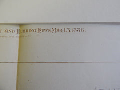 Atlantic Coast Line, Union Station, Richmond, VA, 1886, Original Plan