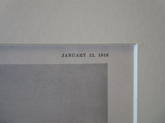 C.V. Brokaw Estate, Dairy, Glen Cove, L.I., NY, Alfred Hopkins, 1916, Lithograph