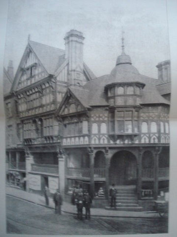 New Premises: The Cross, Chester, England, 1890. T. M. Lockwood. Photo