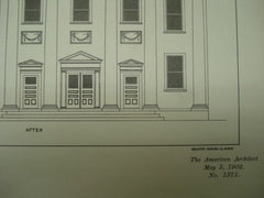 United States Custom House and Post Office, Brunswick GA, 1902. James Knox Taylor
