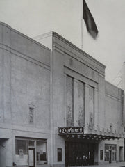 Dufwin Theatre, Oakland, CA, Weeks & Day, 1929, Lithograph