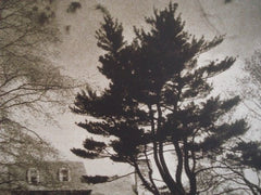 House of Allen Toby, Scarsdale NY, 1927. Julius Gregory. Lithograph