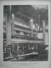 Interior: Hanover Chapel, England, 1892.  C. R. Cockerell. Gelatine