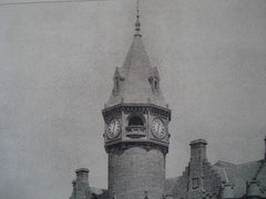 Inglis Memorial Hall, Edzell, South Wales, 1898. G. & L. Ower. Photo