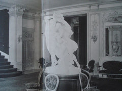 West Foyer: Hotel Waldorf-Astoria, New York NY, 1898. H. J. Hardenbergh. Gelatine
