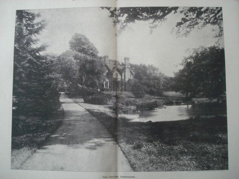 Residence of H. R. H. The Duke of York, Sandringham, England. 1893. Photo