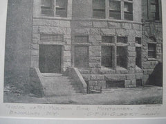 House of H. Murdock Esq., Brooklyn NY, 1889. G. P. H. Gilbert. Photo