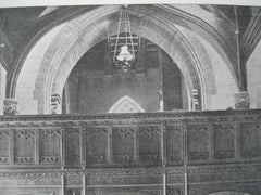 Minterne Church, England, 1897. A. H. Ryan Tennison, Edward Thornton. Photogravure