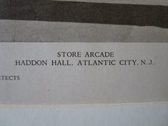 Haddon Hall, Atlantic City, NJ, Rankin, Kellogg & Crane, 1926, Lithograph