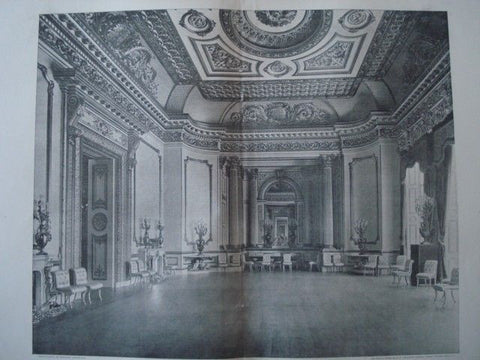 Banqueting Hall: Mansion of the Duke of Sutherland, St. James, England, 1897. Charles Barry