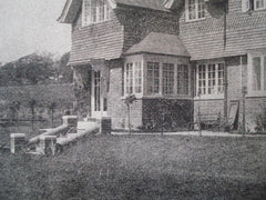 "Woodside" in Great Stanmore, England, 1895. Arnold Mitchell. Photo