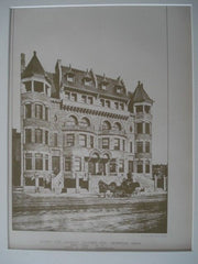 Houses for Charles Lowther, Esq., New York NY, 1891. Lamb & Rich. Photo