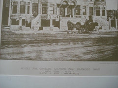 Houses for Charles Lowther, Esq., New York NY, 1891. Lamb & Rich. Photo