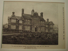 Linen and Woollen Drapers' Institution Cottages, Mill Hill, Middlesex, 1900. George Hornblower
