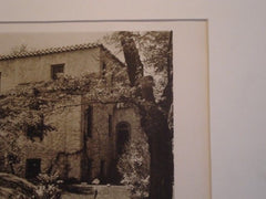 House of C. C. Merritt, Larchmont NY, 1926. F. J. Sterner. Lithograph