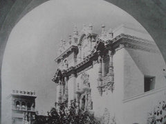 Foreign Arts Building: Panama-California Exposition, San Diego CA, 1915. Frank P. Allen Jr.