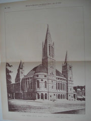 Peddie Memorial Baptist Church, Newark NJ, 1891. W. Halsey Wood. Photo