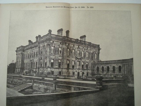 Heythrop Park, Chipping Norton, Oxfordshire, England, 1900. Photo