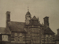 Linen and Woollen Drapers' Institution Cottages, Mill Hill, Middlesex, 1900. George Hornblower