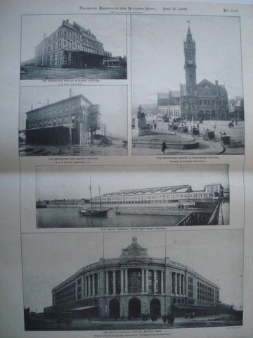 South Terminal Station, Boston MA, 1895. Shepley, Rutan & Coolidge