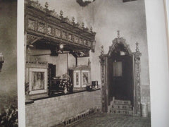 Interior: Hotel Orndorff, El Paso TX, 1927. Trost & Trost. Lithograph