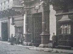 Residence of the Former Viceroy of the Province in Santiago, Chile, 1890. Gelatine