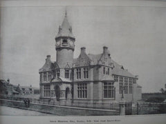 Inglis Memorial Hall, Edzell, South Wales, 1898. G. & L. Ower. Photo