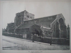 Exterior: All Saints Church, Leek, England, 1890. R. Norman Shaw. Photo
